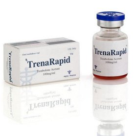 TrenaRapid (Trenbolone Acetate 100mg/ml 10ml Vial) Alpha Pharma Genuine!
