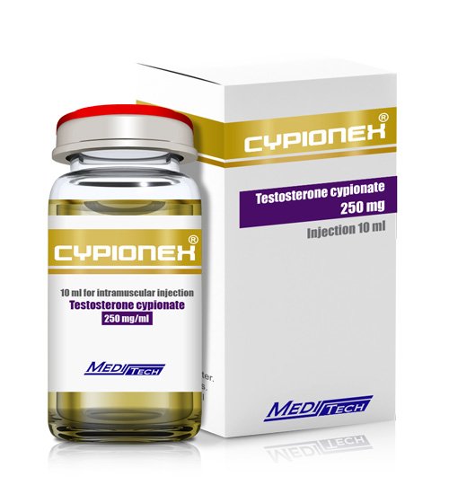 Testosterone Cypionate | Cypionex 250mg/ml x 10ml vial | Meditech