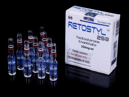 Testosterone Enanthate | Retostyl 250mg/ml x 10 x 1ml amps | Thaiger Pharma